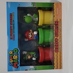 Super Mario Body Wash Berry Watermelon Mango Luigi Yoshi Nintendo
